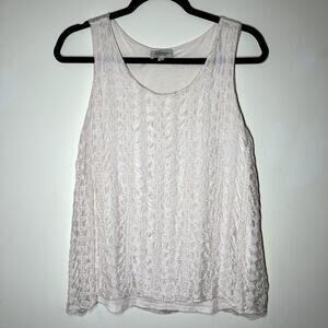 Via Signoria Top Womens Med. 100% Silk Italy Made Lined Fairy Old Money Luxury